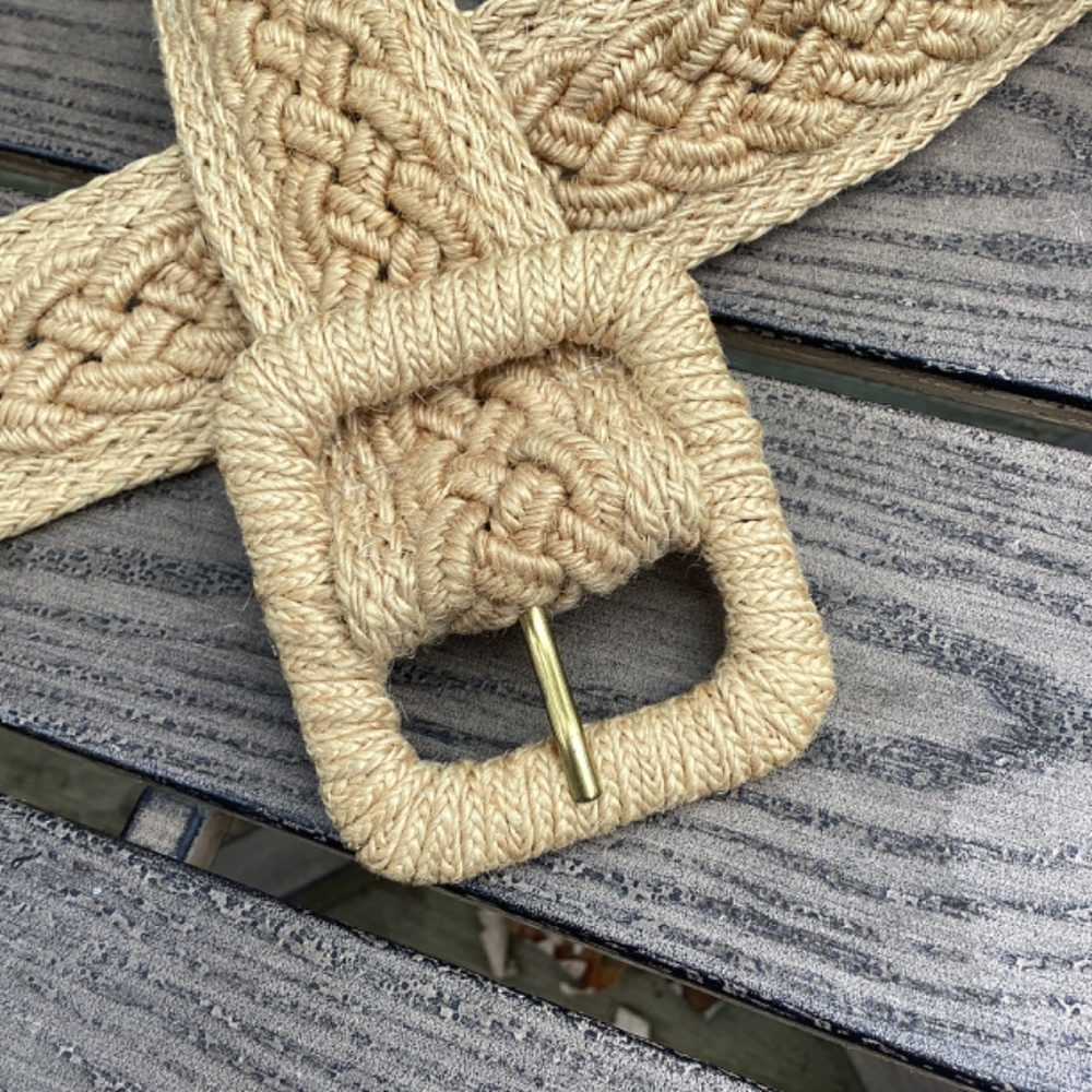 Vintage Woven Braided Belt Accesories By Pearl Womens Medium Boho Western  Excel - Picture 5 of 7